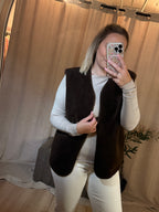 Cozy Teddy Vest