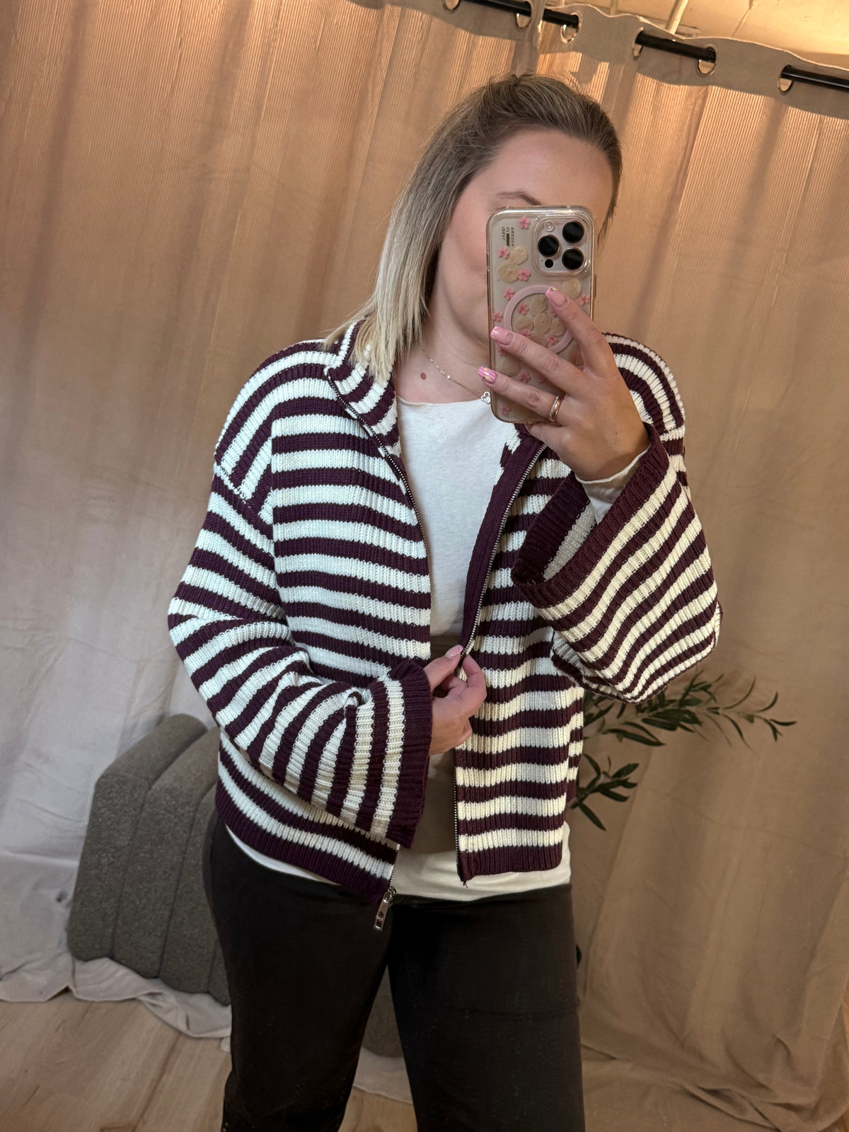 Ciao Zip Cardigan