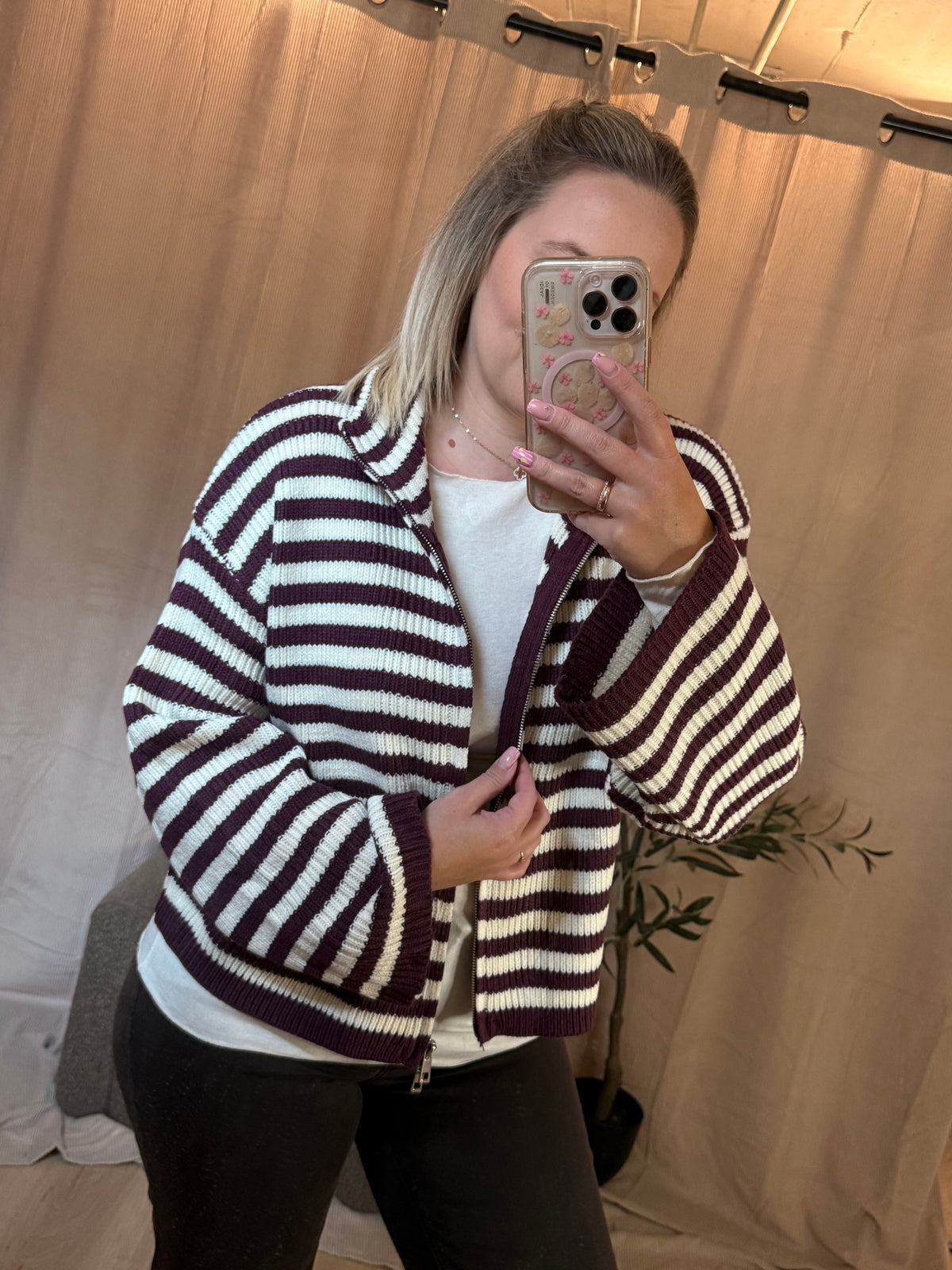 Ciao Zip Cardigan