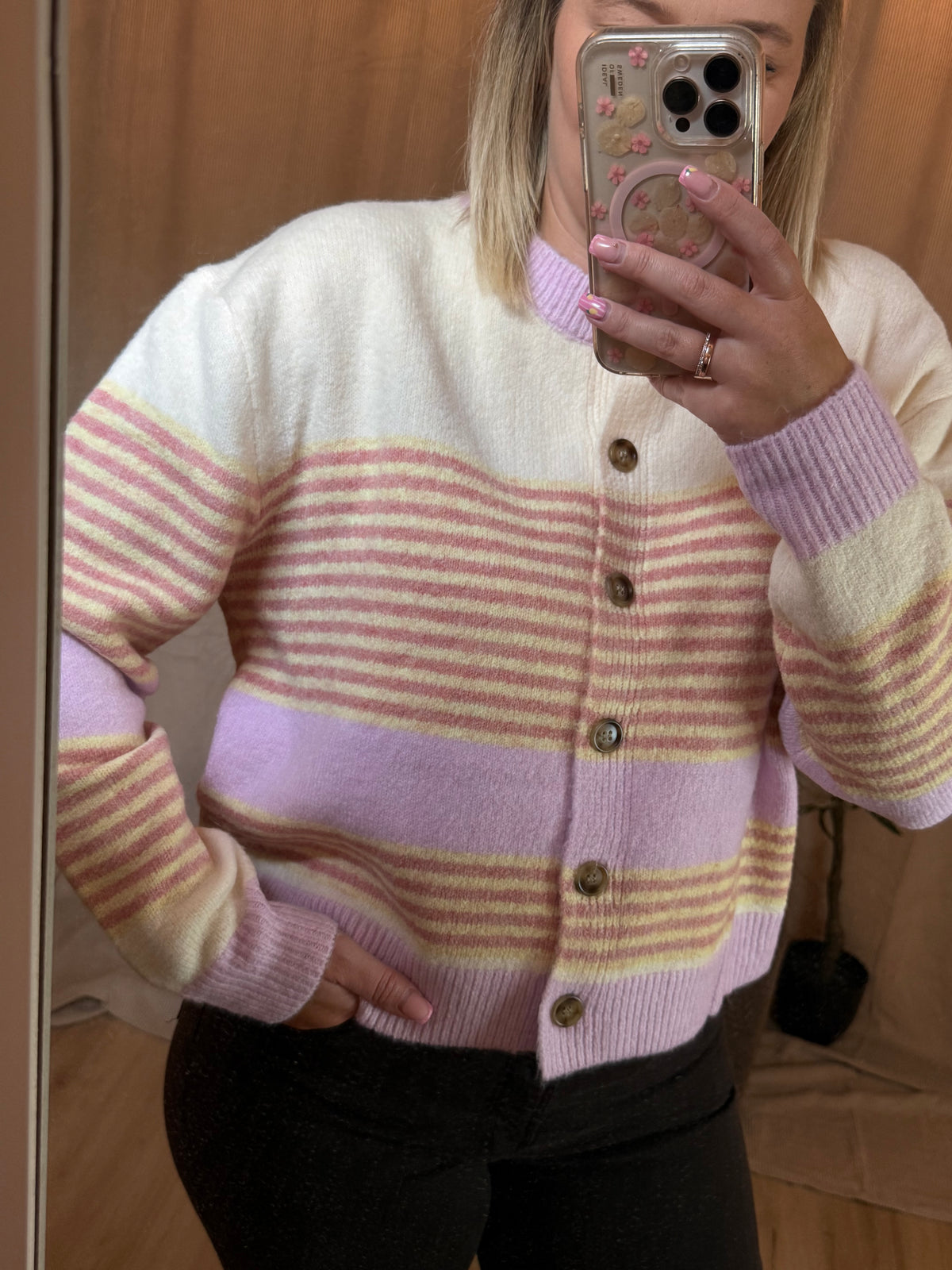 Portofino Stripes Cardigan