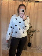Polka Dot Pullover