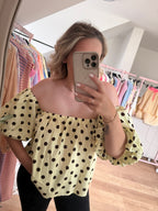 Dolce Dots Bluse