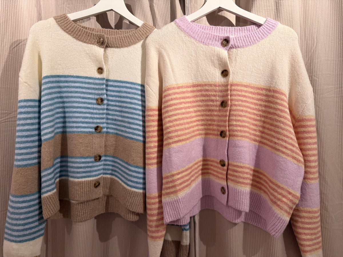 Portofino Stripes Cardigan