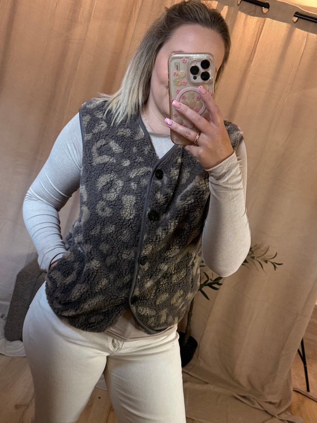 Leo Teddy Vest