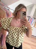 Dolce Dots Bluse