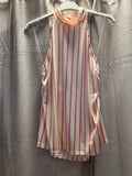 Amalfi Stripe Top – Butter Yellow Pink (B-Ware)