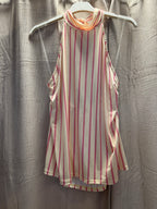 Amalfi Stripe Top – Butter Yellow Pink (B-Ware)