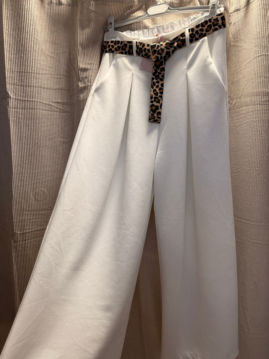 Bellezza Pants – Pure White (B-Ware)