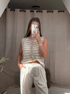 Coastal Crochet Vest