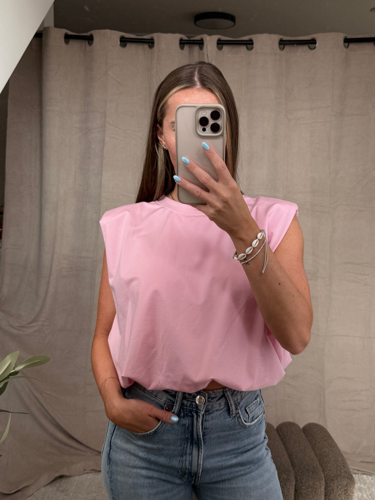 Shoulder Pad Tee