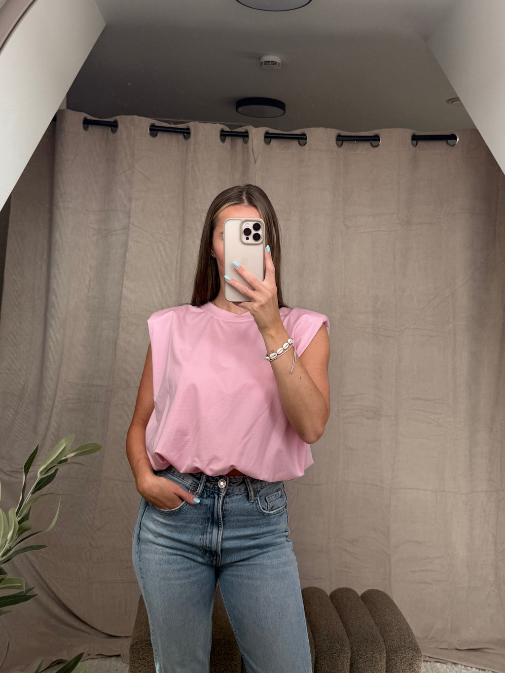Shoulder Pad Tee