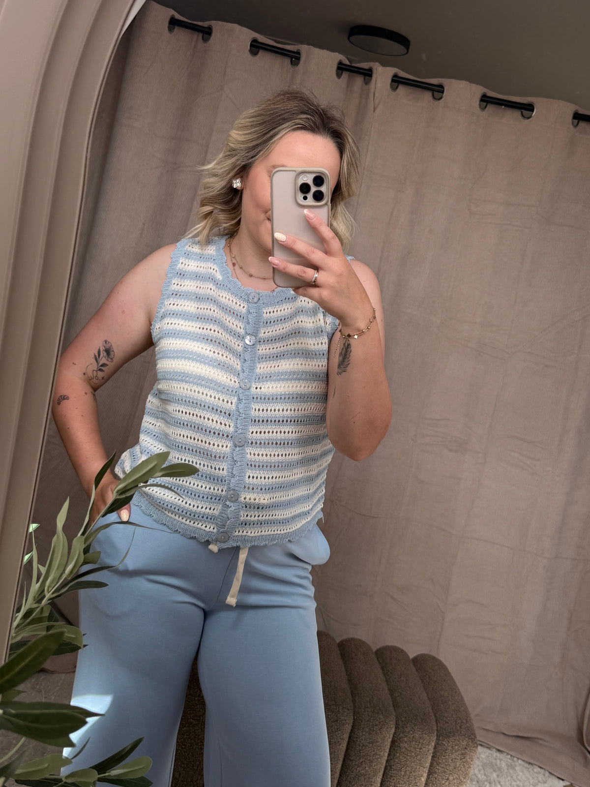 Coastal Crochet Vest