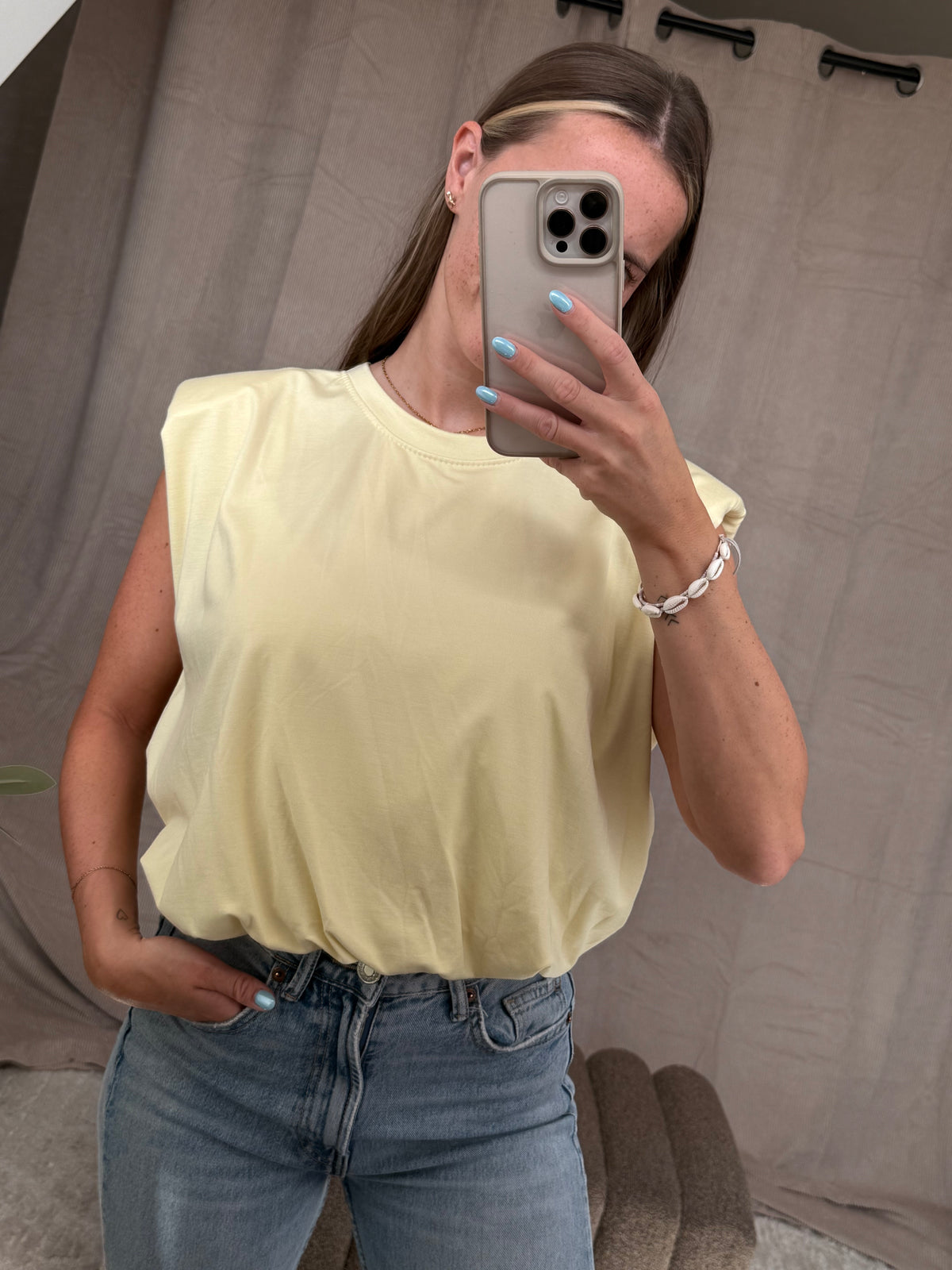 Shoulder Pad Tee