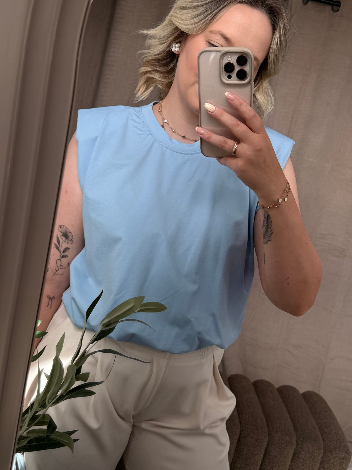 Shoulder Pad Tee