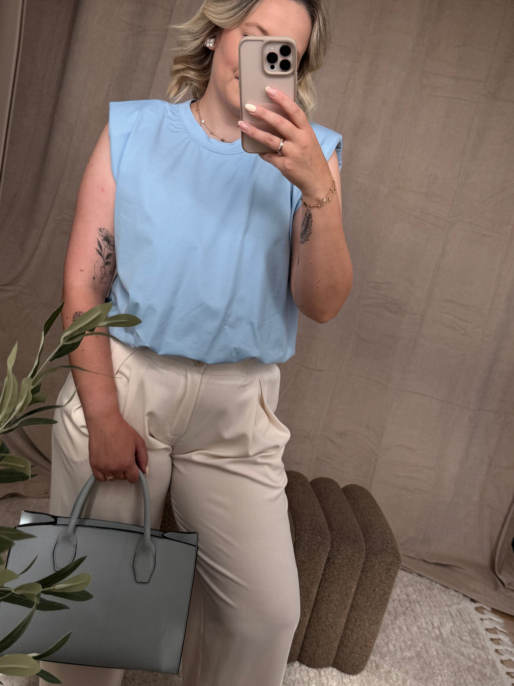 Shoulder Pad Tee