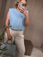 Shoulder Pad Tee