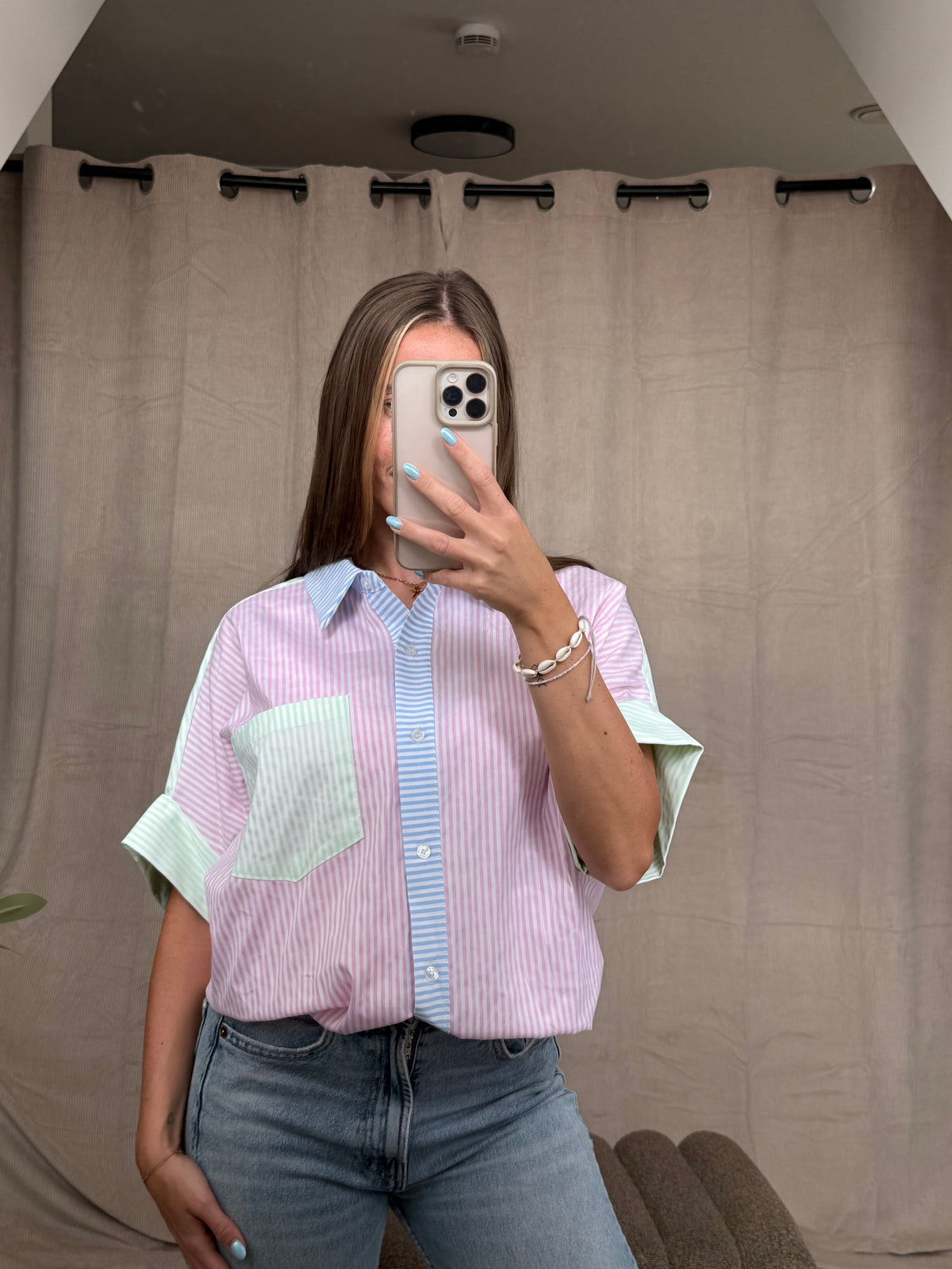 Sorbetto Bluse