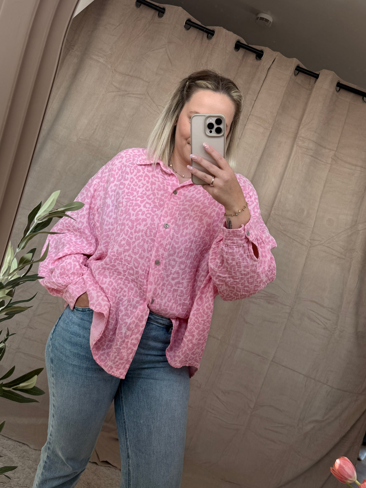 Leo Musselin Bluse