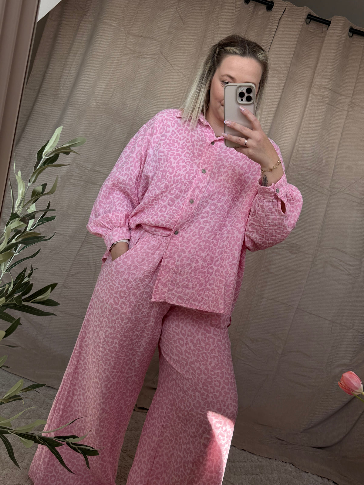 Leo Musselin Bluse
