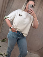 Leo Heart Oversize Shirt