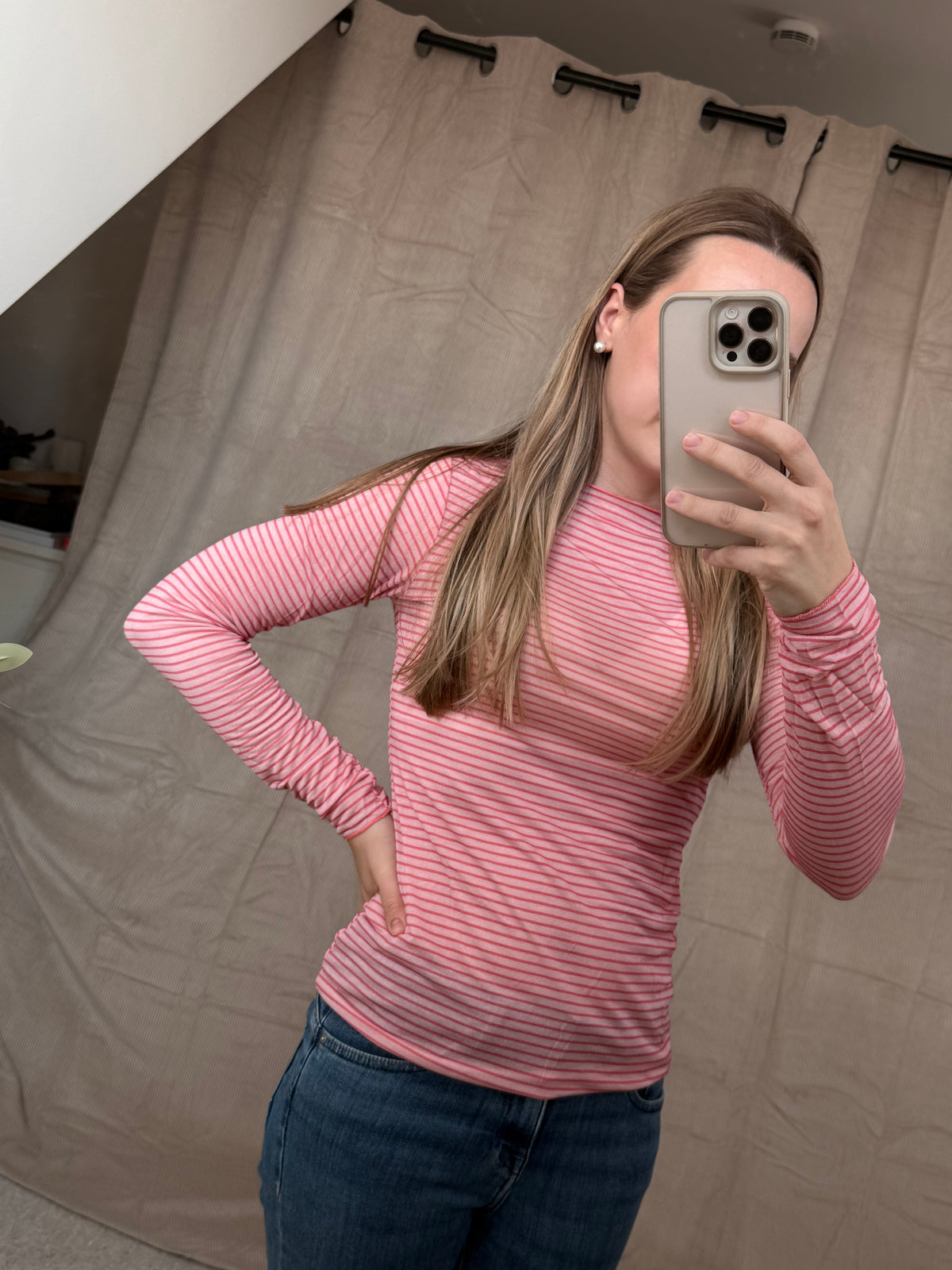 Cashmere Stripe Longsleeve