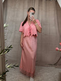 Satin Lacey Skirt