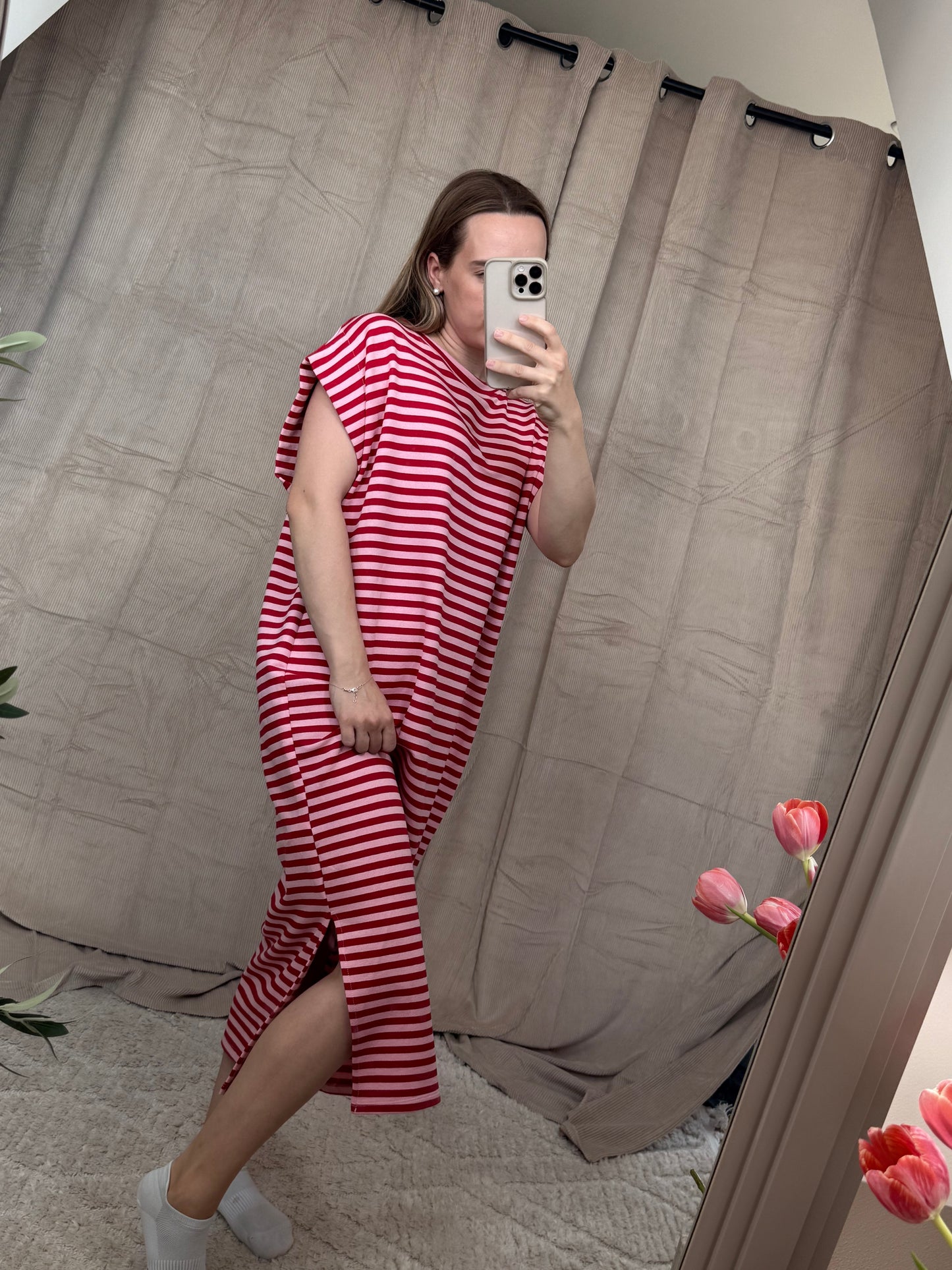 Leni Stripe Dress