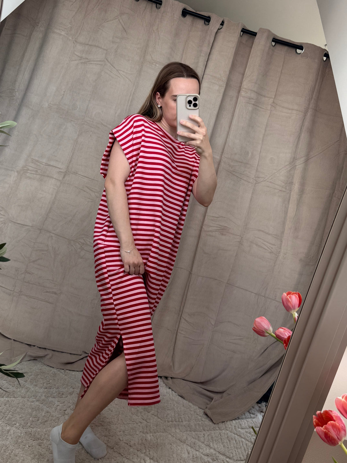 Leni Stripe Dress