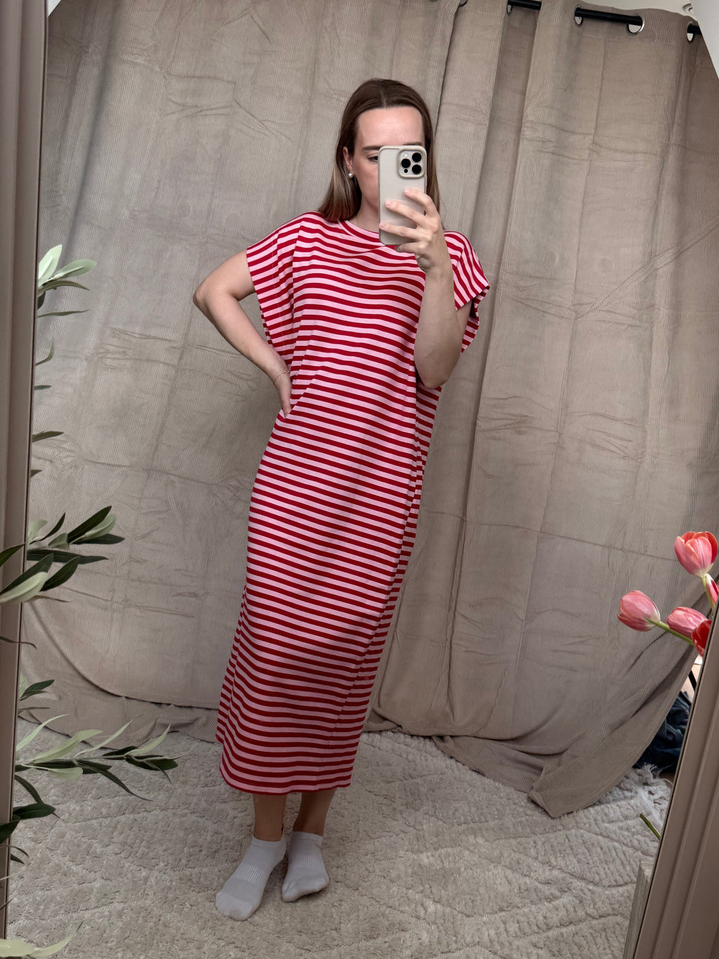Leni Stripe Dress