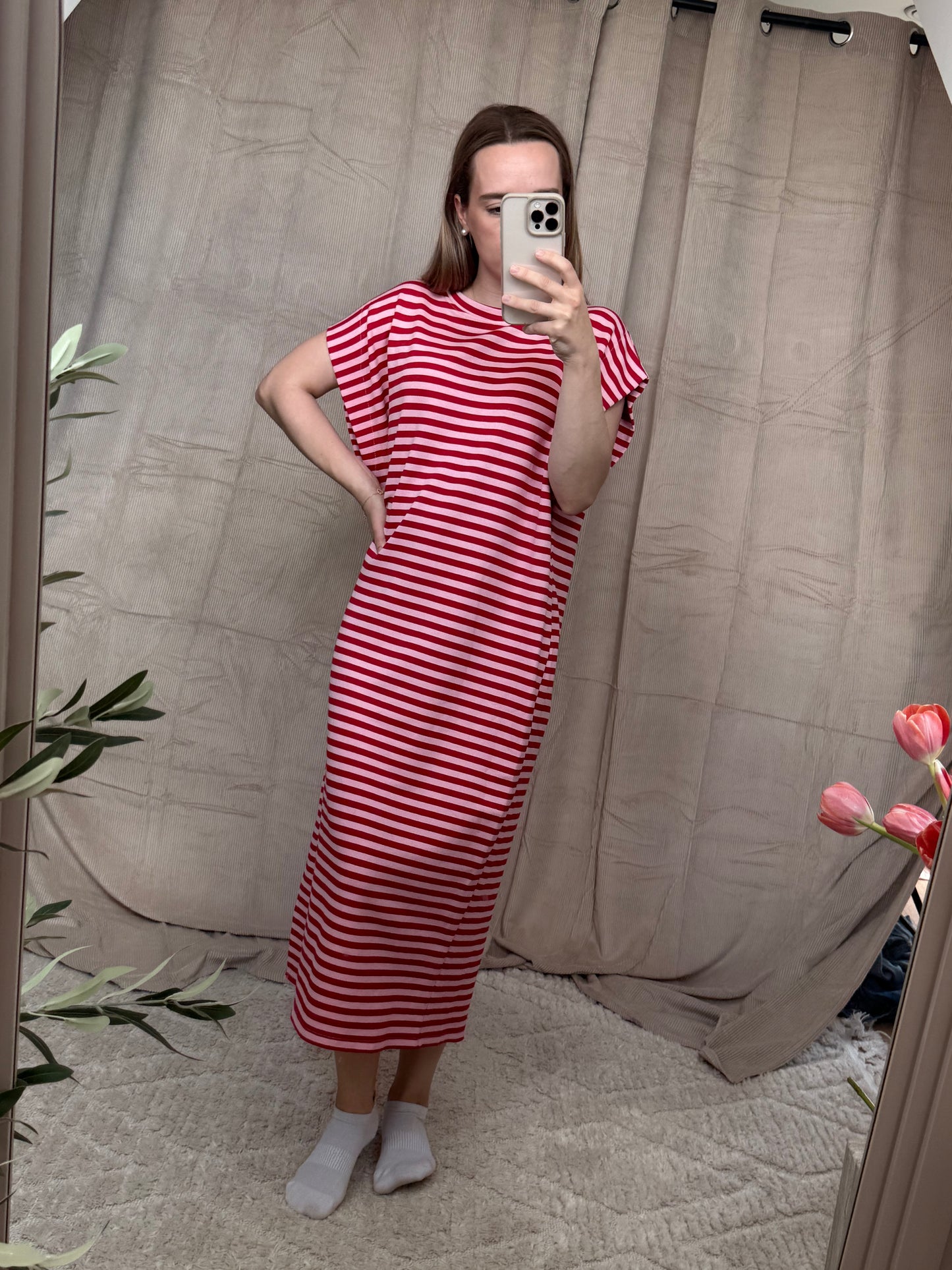 Leni Stripe Dress