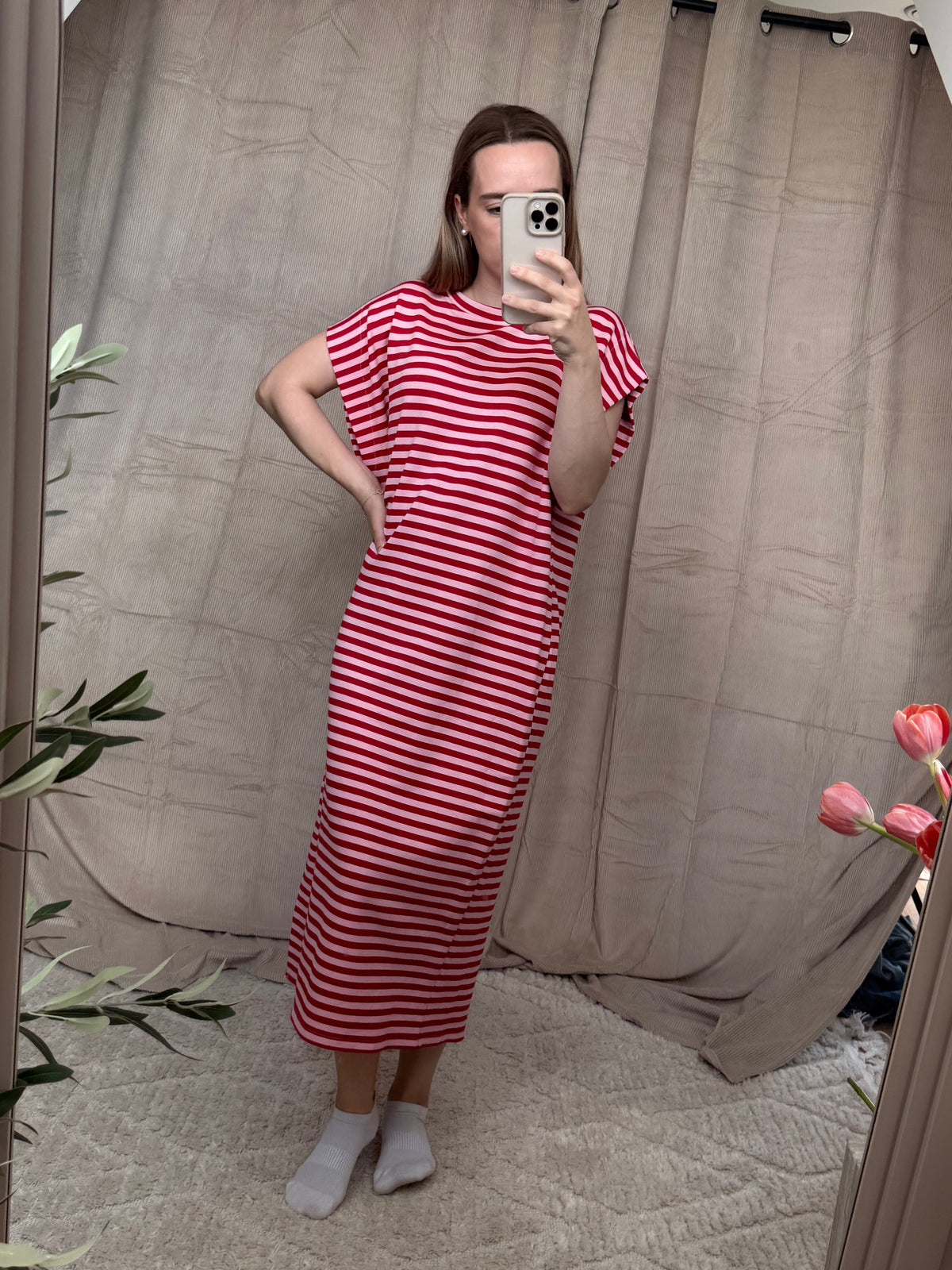 Leni Stripe Dress