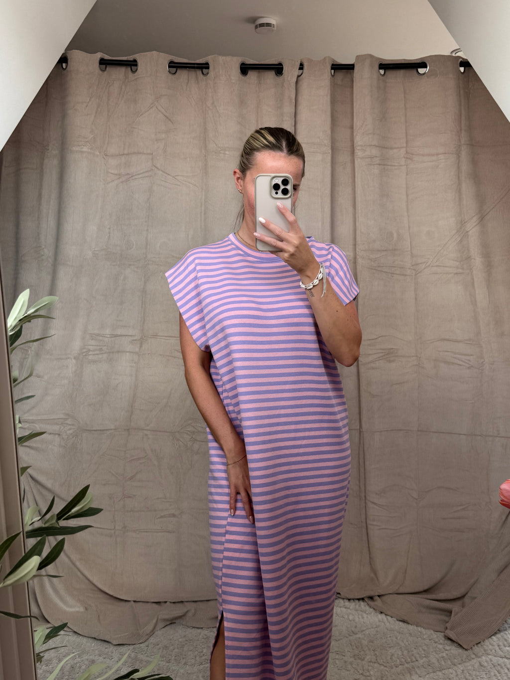Leni Stripe Dress