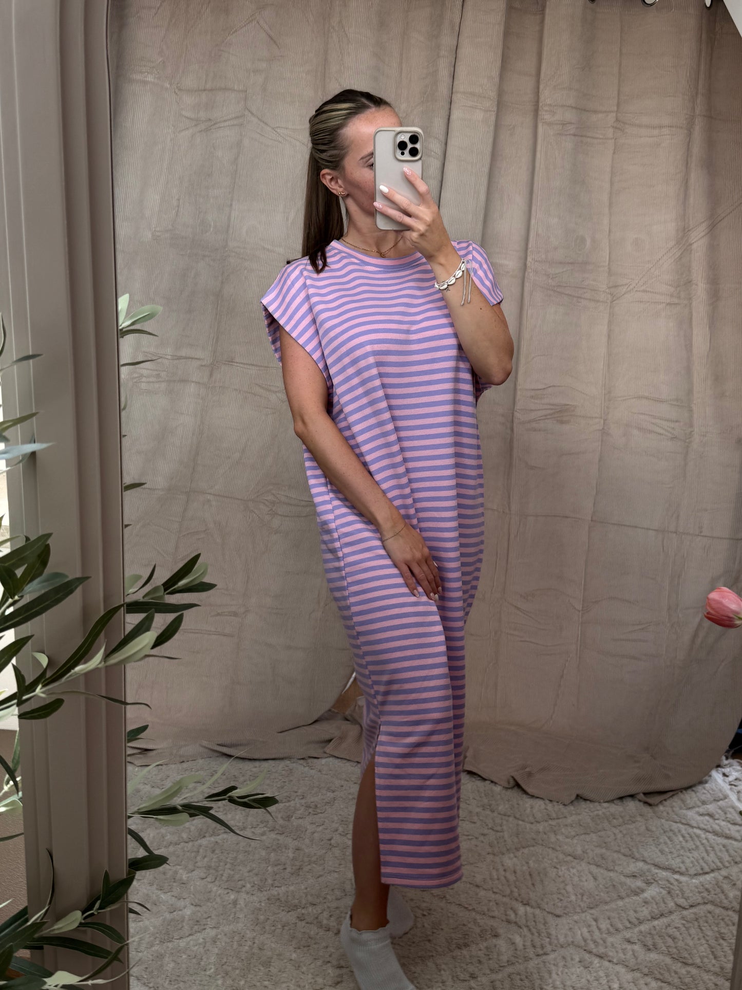 Leni Stripe Dress