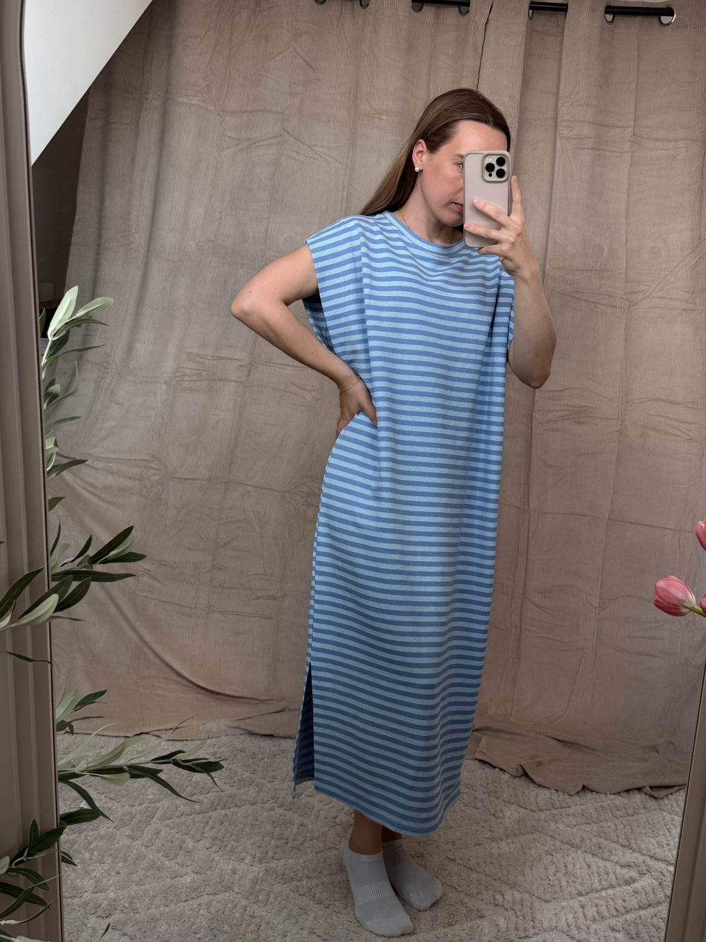 Leni Stripe Dress