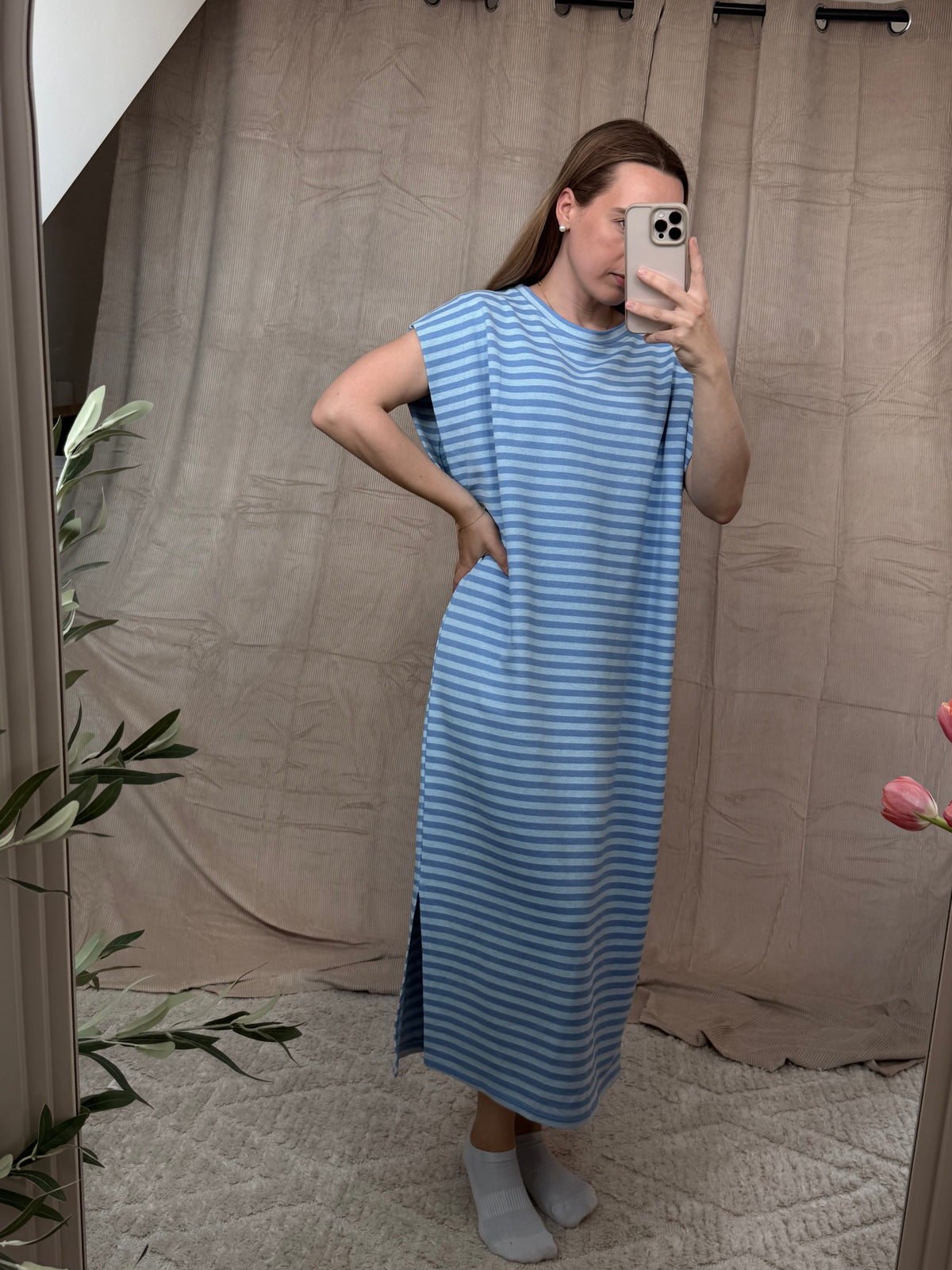 Leni Stripe Dress