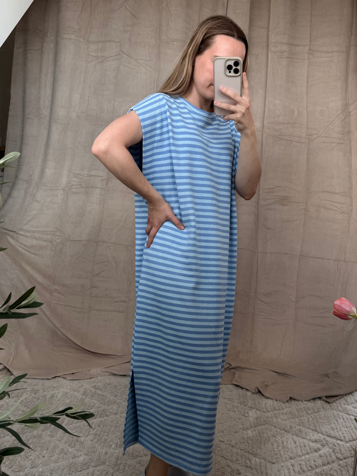 Leni Stripe Dress