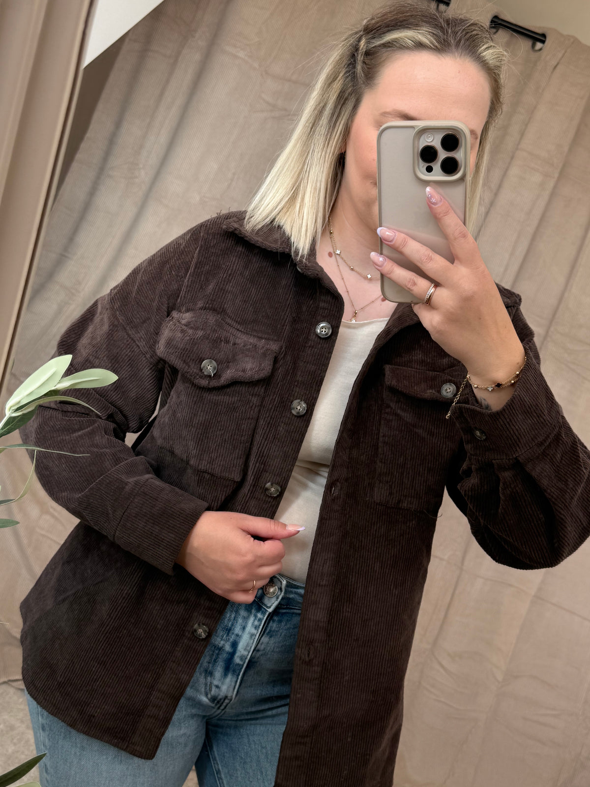 Madison Cord Hemd