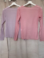 Cashmere Stripe Longsleeve