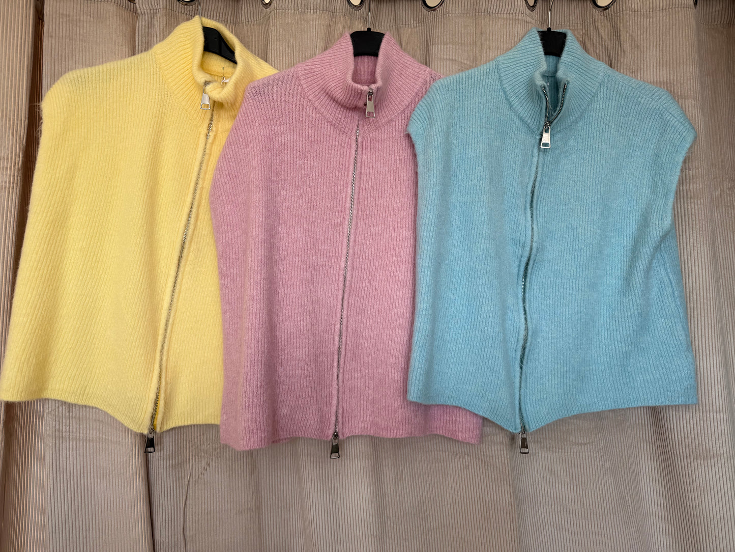 Cozy Zip Knit Vest