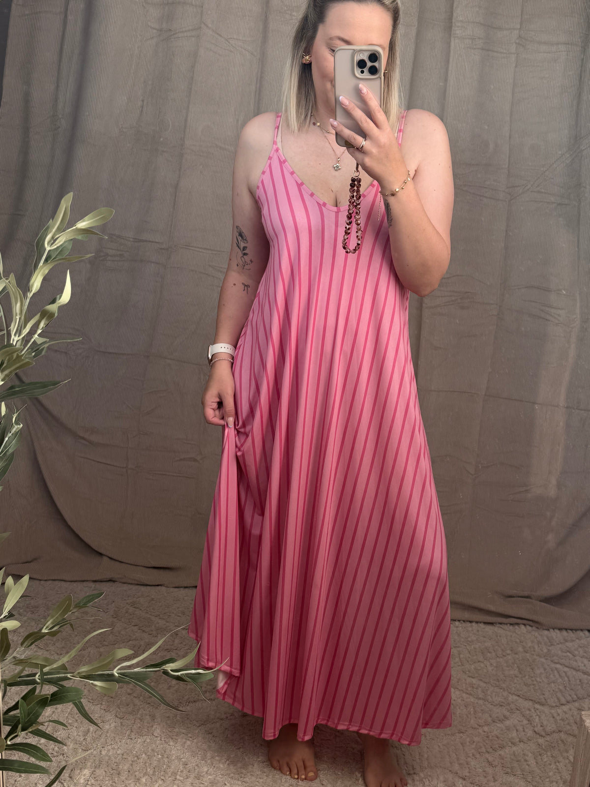 Amalfi Stripe Dress