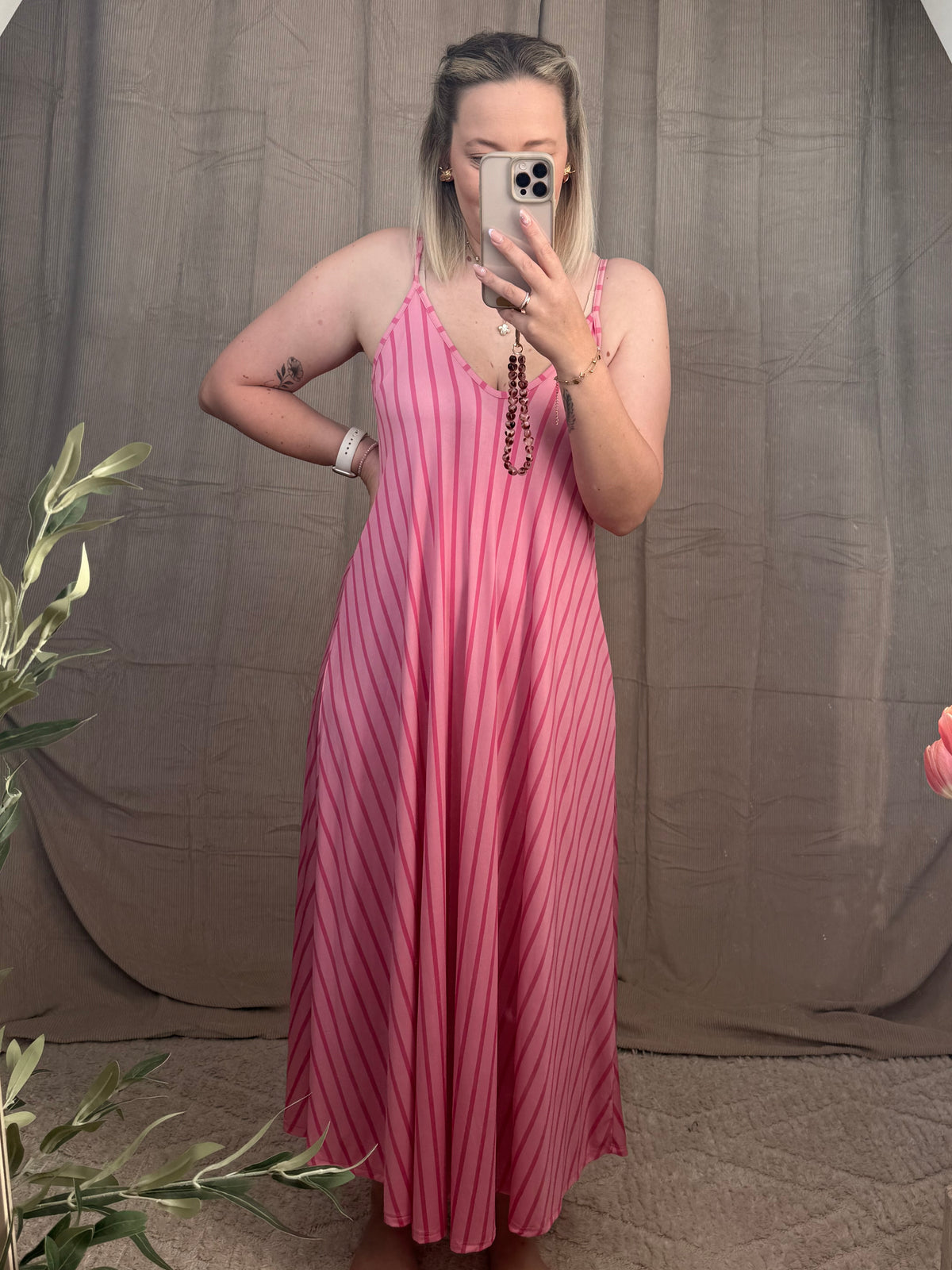 Amalfi Stripe Dress