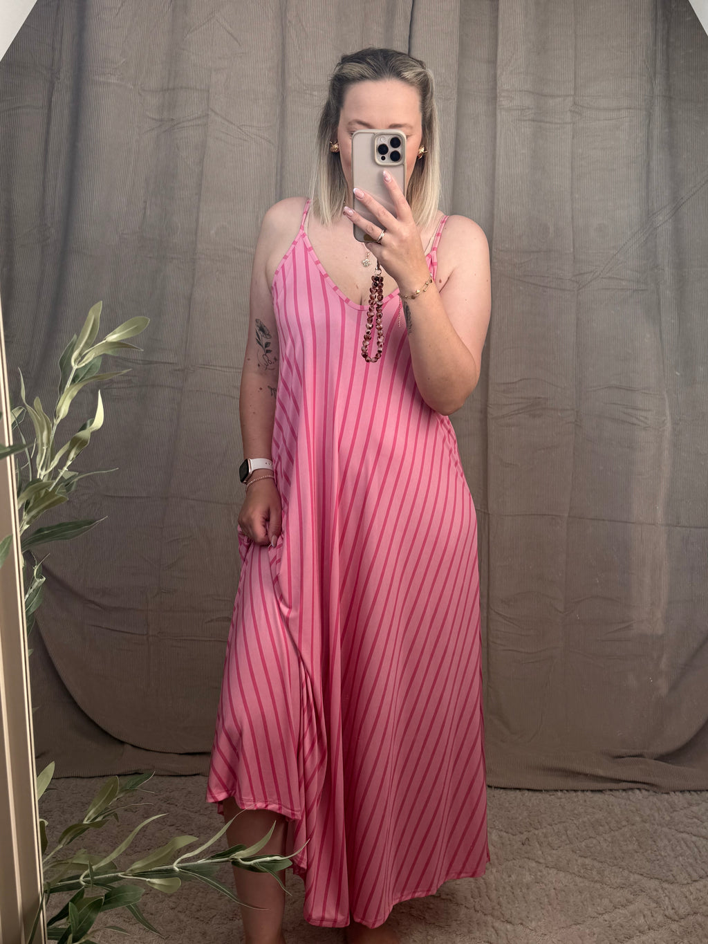 Amalfi Stripe Dress