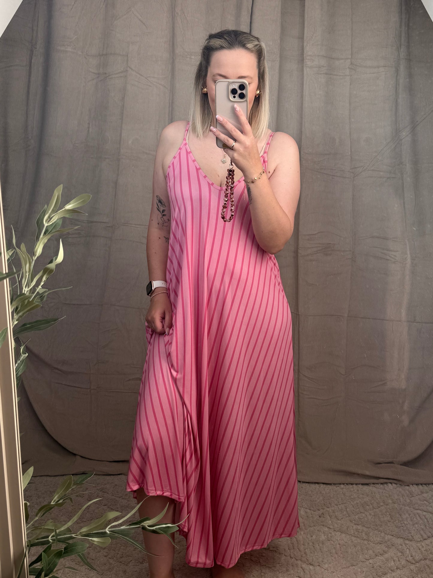 Amalfi Stripe Dress